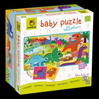 Baby Puzzle - Dinozauri, Ludattica, 2-5 ani, 32 piese