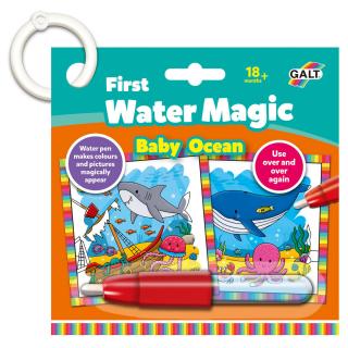 Baby Water Magic: Carte de colorat In ocean, Galt, 1-2 ani +