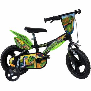 Bicicleta copii 12   Dinozaur T-Rex, DINO BIKES, 4-5 ani +