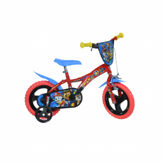 Bicicleta copii 12   - PAW PATROL, DINO BIKES, 2-3 ani +