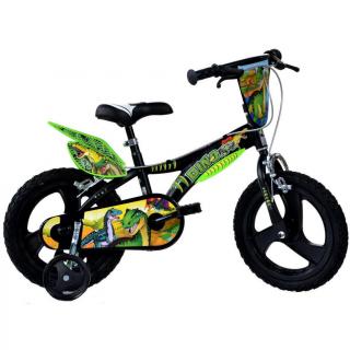 Bicicleta copii 14   Dinozaur T-Rex, DINO BIKES, 4-5 ani +