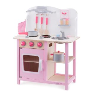 Bucatarie Bon appetit Roz, New Classic Toys, 2-3 ani +