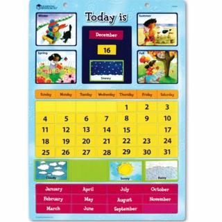 Calendar educativ magnetic, Learning Resources, 4-5 ani +