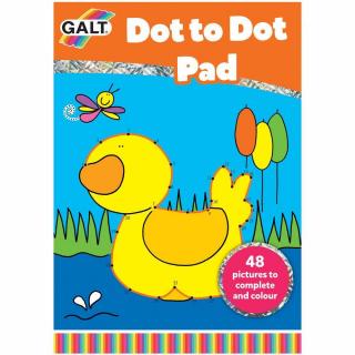 Carte de colorat Dot to Dot, Galt, 4-5 ani +