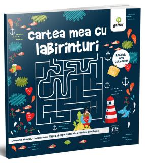 Cartea mea cu labirinturi, Editura Gama, 2-3 ani +