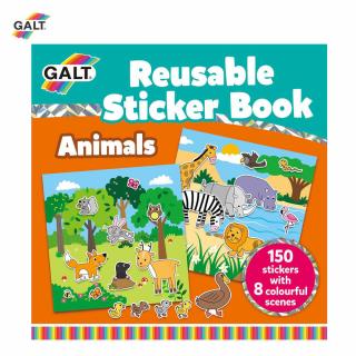 Cartea mea cu stickere - Animale, Galt, 2-3 ani +