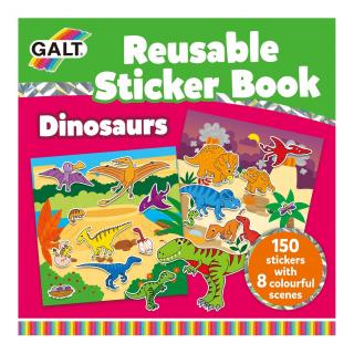 Cartea mea cu stickere - Dinozauri, Galt, 2-3 ani +