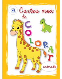 Cartea mea de colorat - Animale, DPH, 2-3 ani +