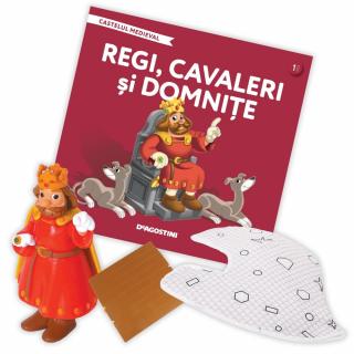 Castelul Medieval Nr. 01 - Regi, cavaleri si domnite, DeAgostini, 3 ani+