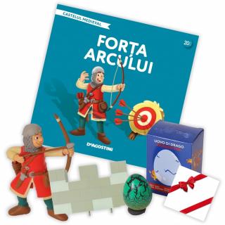 Castelul Medieval Nr. 20 - Forta arcului, DeAgostini, 3 ani+