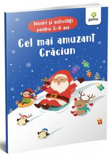 Cel mai amuzant Craciun. Jocuri si activitati, Editura Gama, 4-5 ani +