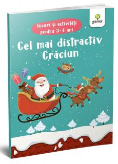 Cel mai distractiv Craciun. Jocuri si activitati, Editura Gama, 2-3 ani +