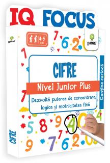 Cifre ,   nivel Junior Plus, Editura Gama, 2-3 ani +