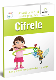 Cifrele, Editura Gama, 2-3 ani +