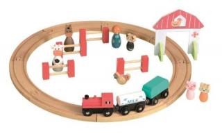 Circuit Tren si Figurine Egmont toys, 2-3 ani +