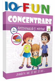 Concentrare, Editura Gama, 4-5 ani +
