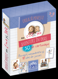 Creeaza povesti cu Ema si Eric: Aventuri ȋn oras, DPH, 4-5 ani +