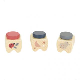 Cutiuta din lemn pentru pastrarea dintisorilor de lapte, Egmont Toys, 5 ani+