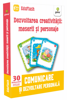 Dezvoltarea creativitatii: meserii si personaje, Editura Gama, 2-3 ani +