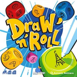 DRAW N ROLL, Blue Orange, 10-11 ani +