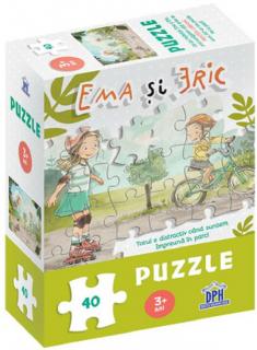 Ema si Eric in parc: Puzzle, DPH, 3-5 ani +