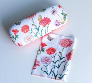 Etui cu textil si protectie ochelari, Maria Sibylla Merian, Fridolin, 6-7 ani +