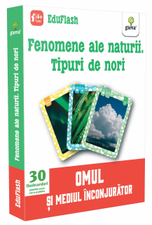 Fenomene ale naturii. Tipuri de nori, Editura Gama, 4-5 ani +