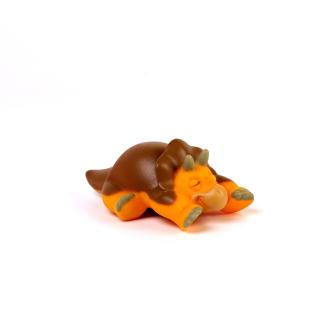 Figurina Pui de triceratops, Deagostini, dimensiune 10 cm, 2-3 ani +