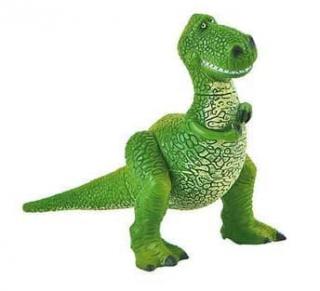 Figurina Rex, Toy Story 3, Bullyland, 2-3 ani +