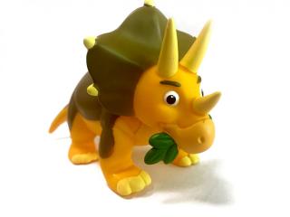 Figurina Triceratops, dimensiune 17 cm, DeAgostini, 2-3 ani +