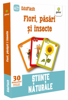 Flori, pasari si insecte, Editura Gama, 2-3 ani +