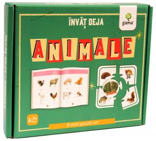 Invat deja animale, Editura Gama, 2-3 ani +