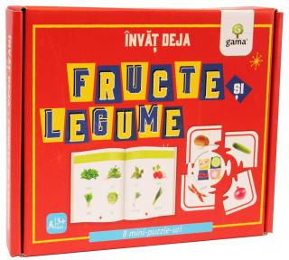 Invat deja fructe si legume, Editura Gama, 2-3 ani +