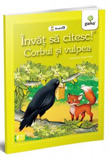 Invat sa citesc, Corbul si vulpea, Editura Gama, +5 ani