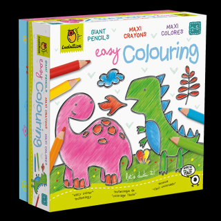 Joc creativ Creeaza cu mine- Sa coloram usor, Ludattica 2-5 ani
