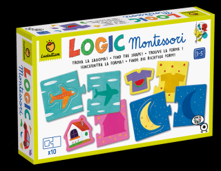 Joc de logica MONTESSORI - Umbre, Ludattica, 3-5 ani