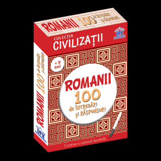 Joc educativ Civilizatii: Romanii, 100 de intrebari si raspunsuri, DPH, 10-11 ani +