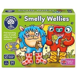 Joc educativ Cizmulitele de Cauciuc SMELLY WELLIES, Orchard Toys, 2-3 ani +