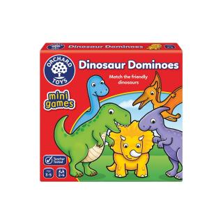 Joc educativ Domino Dinozauri DINOSAUR DOMINOES, Orchard Toys, 2-3 ani +