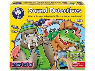 Joc educativ Sunetul Detectivilor SOUND DETECTIVES, Orchard Toys, 3 ani+