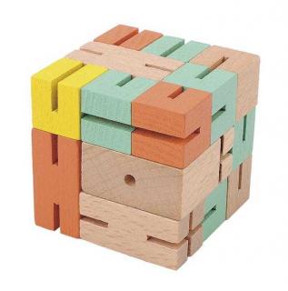 Joc logic 3D puzzle Boy verde, Fridolin, 8-9 ani +