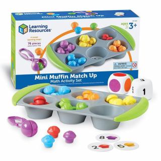 Joc matematic - Mini briose, Learning Resources, 2-3 ani +