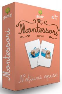 Joc Montessori Notiuni opuse, Editura Gama, 2-3 ani +