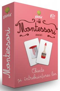 Joc Montessori Obiecte si intrebuintarea lor, Editura Gama, 2-3 ani +