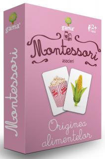 Joc Montessori Originea alimentelor, Editura Gama, 2-3 ani +