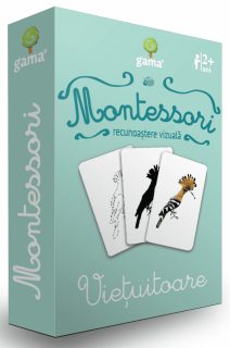 Joc Montessori Vietuitoare, Editura Gama, 1-2 ani +