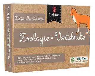 Lectii Montessori - Zoologie ,   Vertebrate, Editura Gama, 2-3 ani +