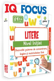 Litere ,   nivel Initiat, Editura Gama, 2-3 ani +