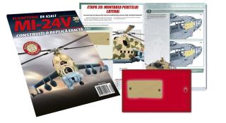 Macheta Elicopterului de asalt MI-24V Nr.39, Eaglemoss, 12 ani +