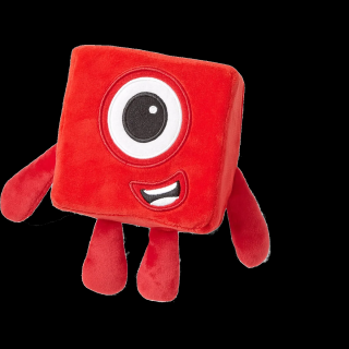 Mascota din plus Numberblocks - Unu, Hand2Mind, 1-2 ani +